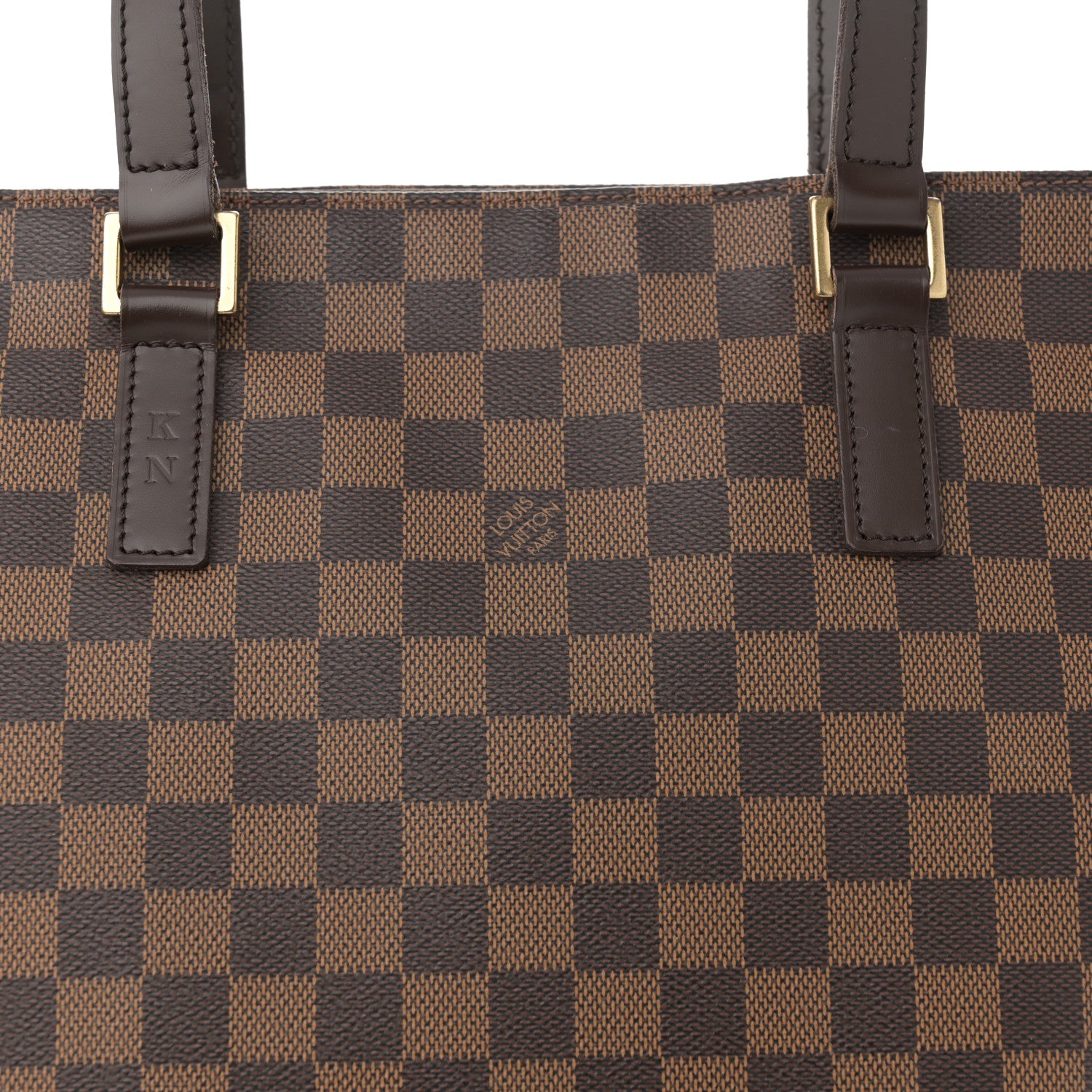 Louis Vuitton Damier Ebene Cabas Mezzo 8 of 14