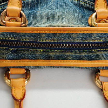 Louis Vuitton Denim Neo Cabby GM Blue 8 of 9