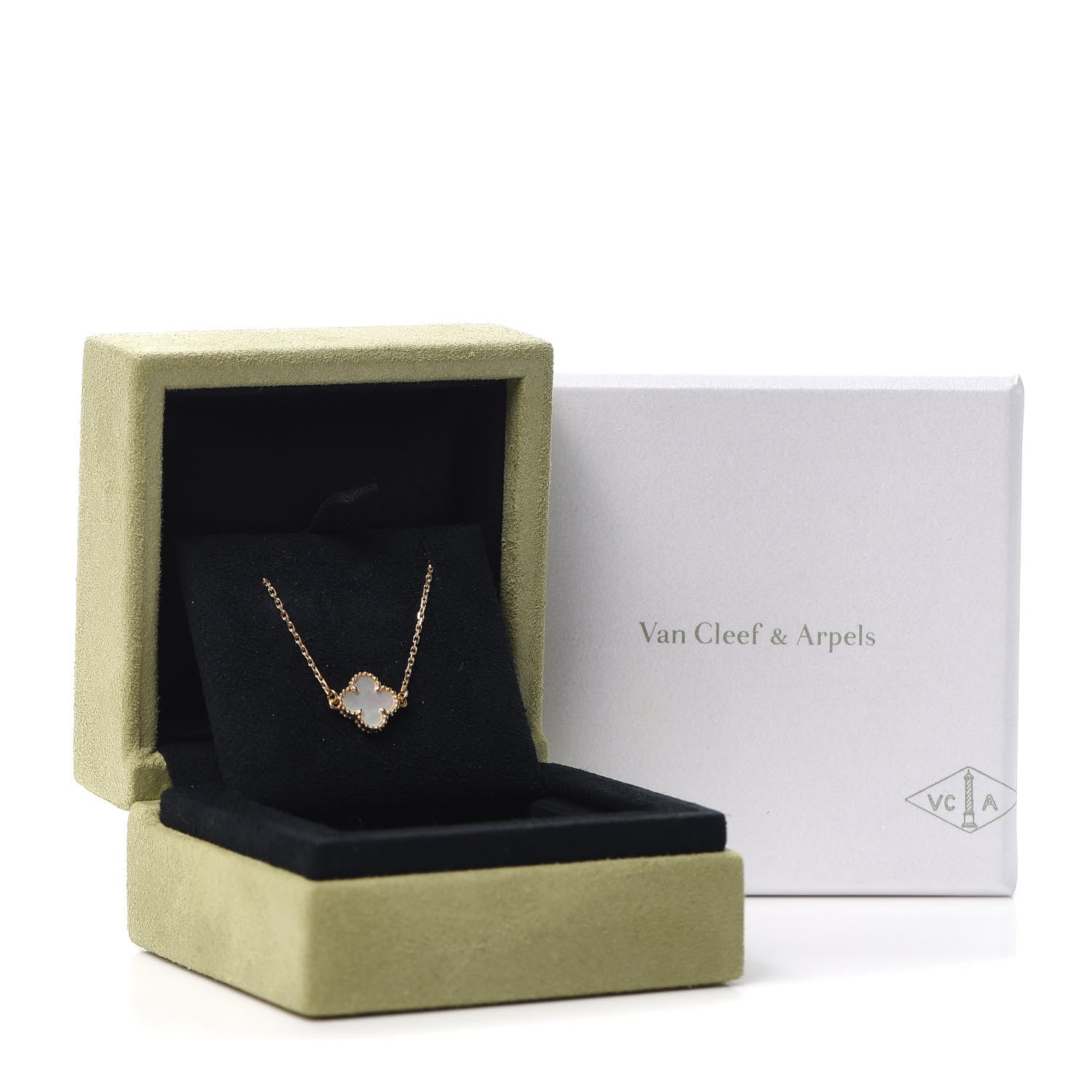 Van Cleef & Arpels 18K Yellow Gold Mother of Pearl Sweet Alhambra Bracelet 7 of 7