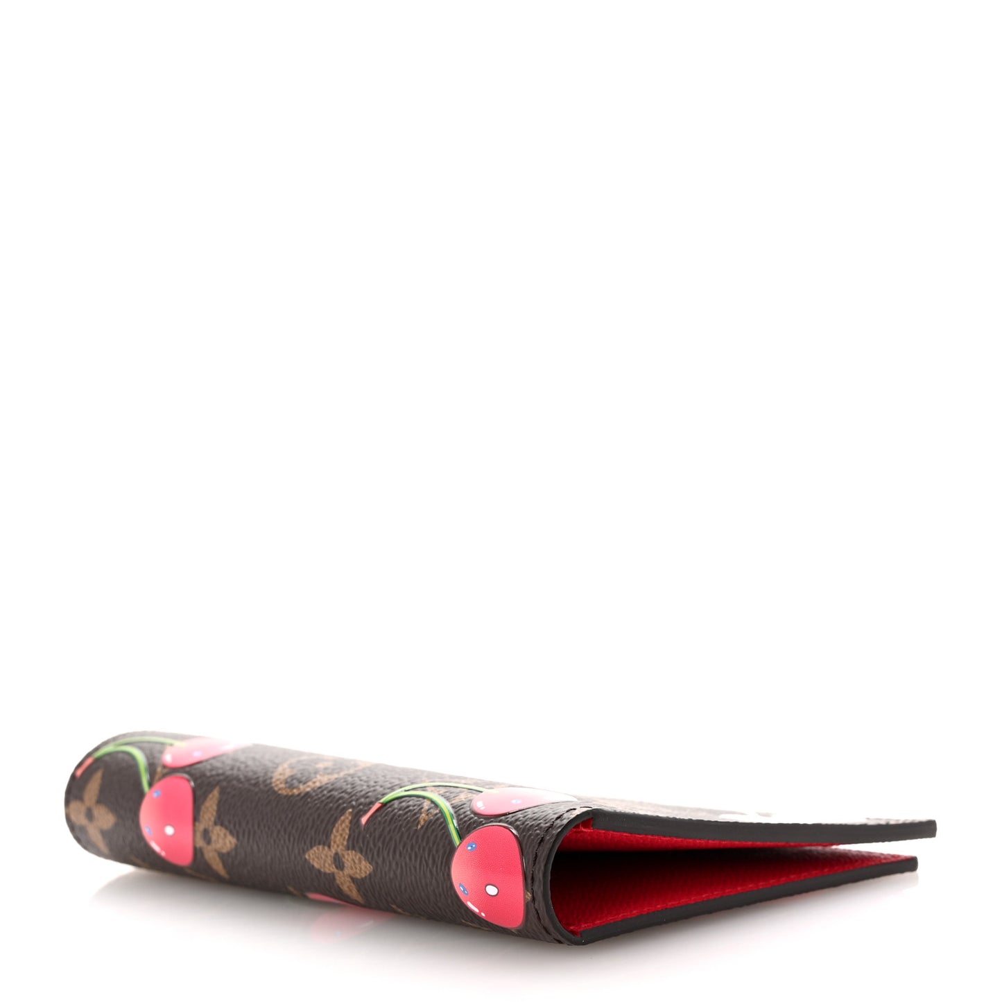 LV X TM Monogram Cerises Passport Cover
