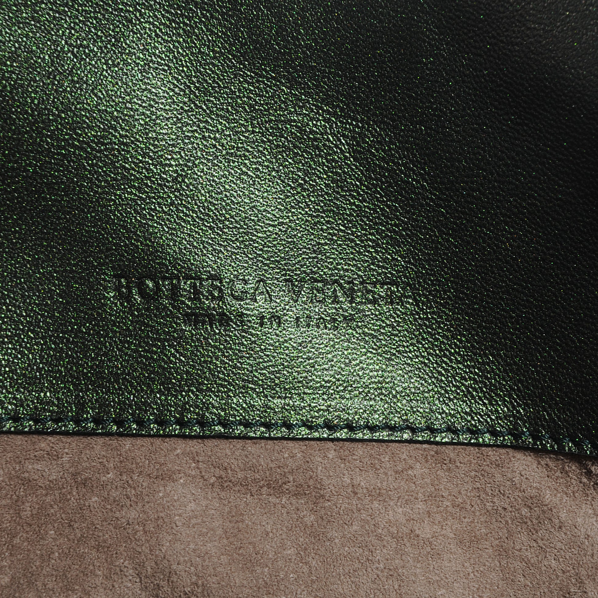 Bottega Veneta Iridescent Scarabee Multi Pocket Tote Bag Green 6 of 8