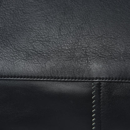 Proenza Schouler Smooth Calfskin Suede Paper Tote Black Beige 13 of 15