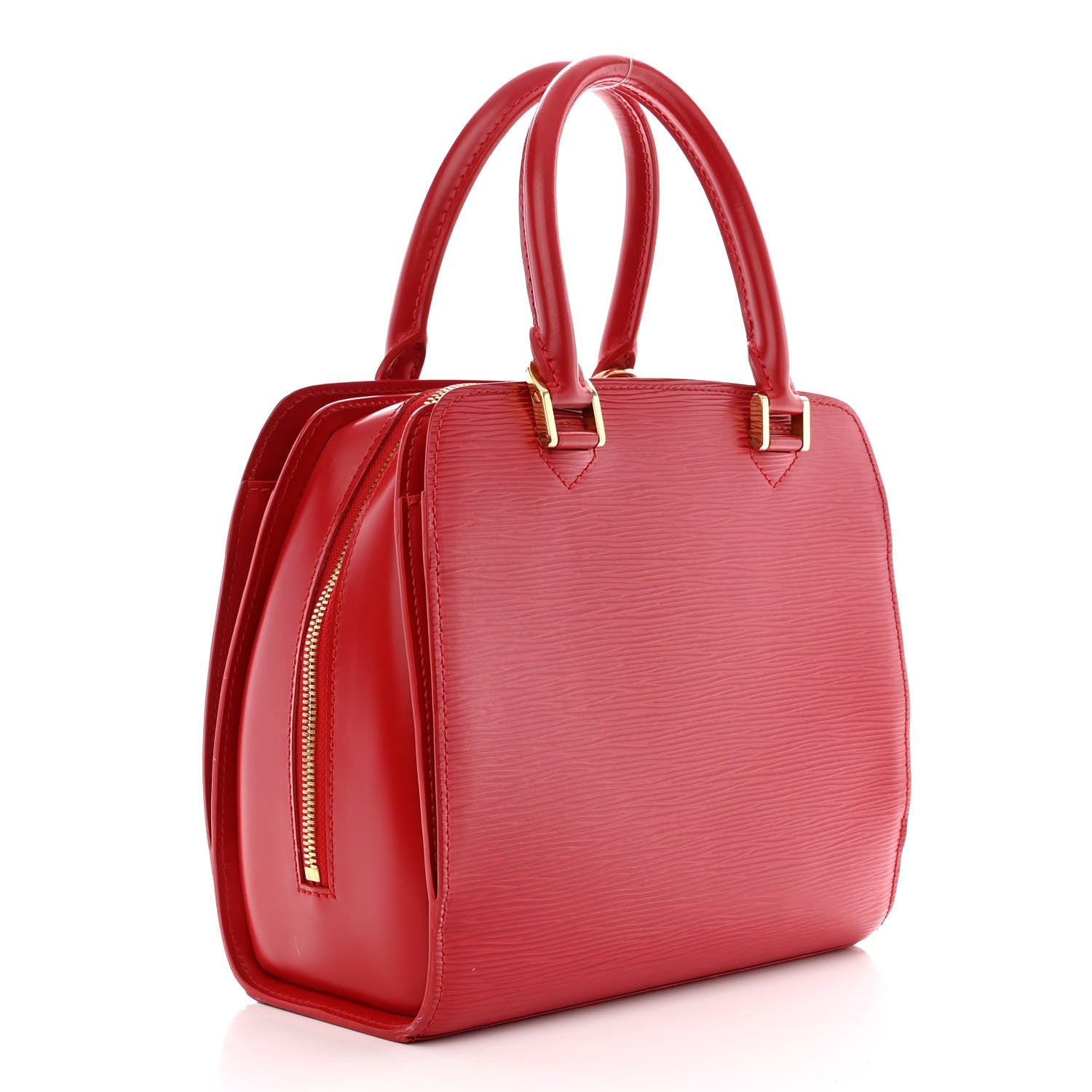 Louis Vuitton Epi Pont-Neuf Castillan Red 3 of 10