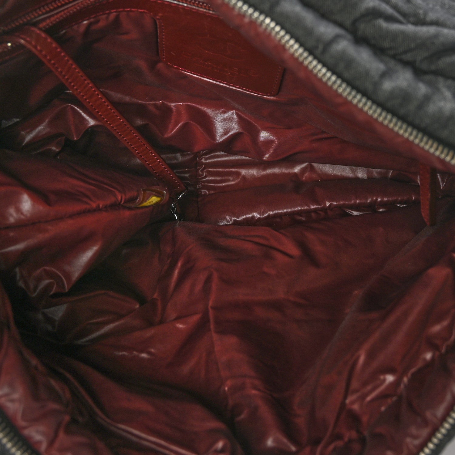 Chanel Denim Quilted Coco Cocoon Messenger Dark Grey 4 of 9