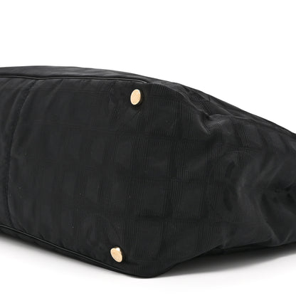 Chanel Nylon Medium Travel Tote Black 10 of 10