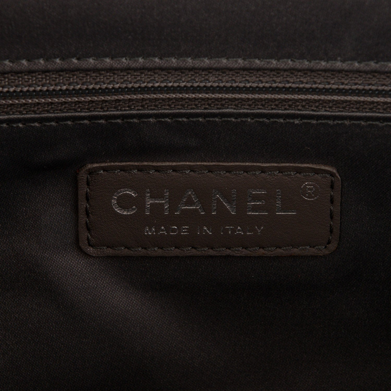 Chanel Caviar Quilted XL Grand Shopping Tote GST Brown 6 of 7