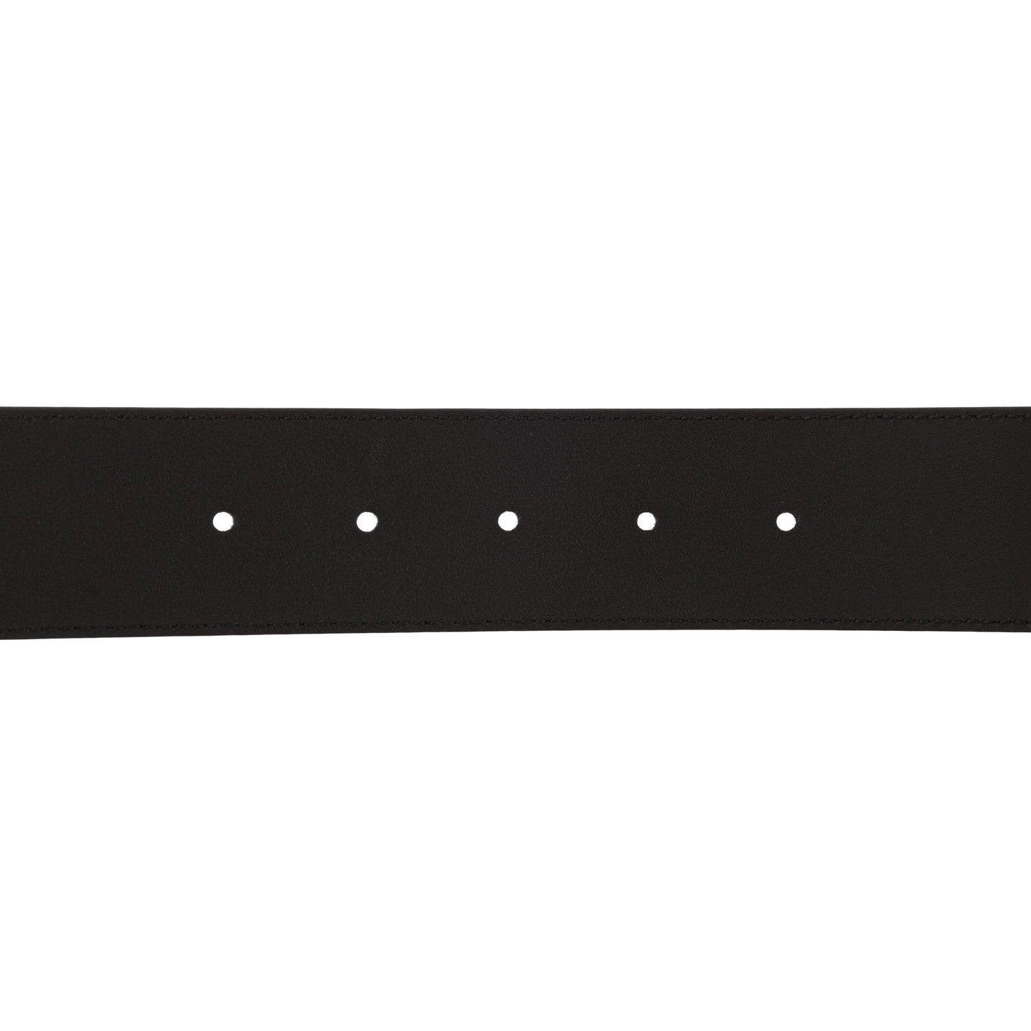 Gucci Textured Calfskin Double G 40mm Belt 80 32 Black 5 of 8