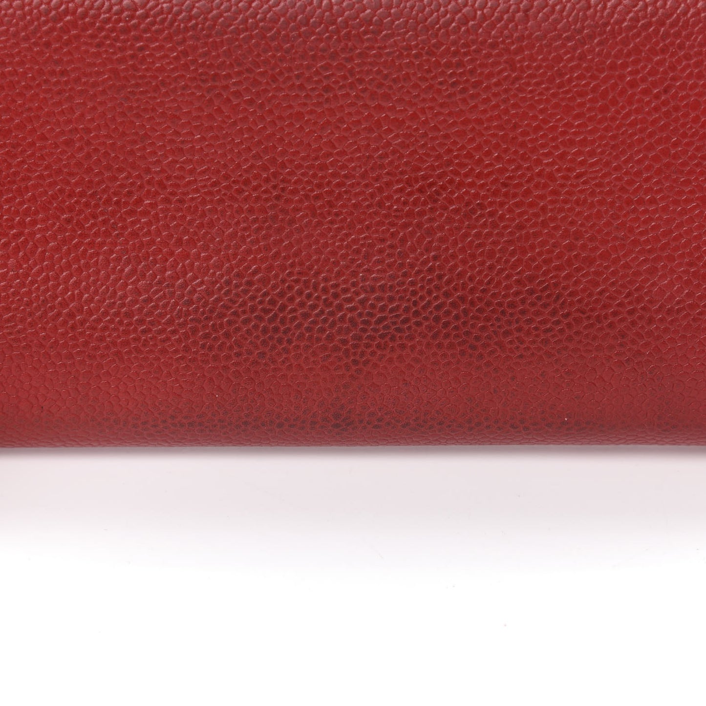 Caviar Timeless CC Large Flap Wallet Red