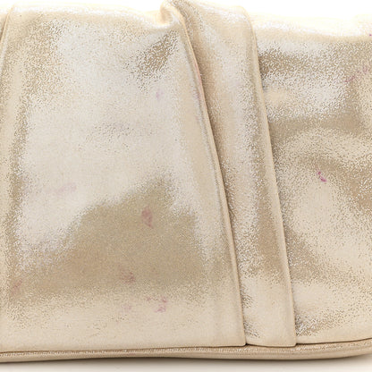 Fendi Metallic Calfskin Mia Pochette Beige 14 of 14