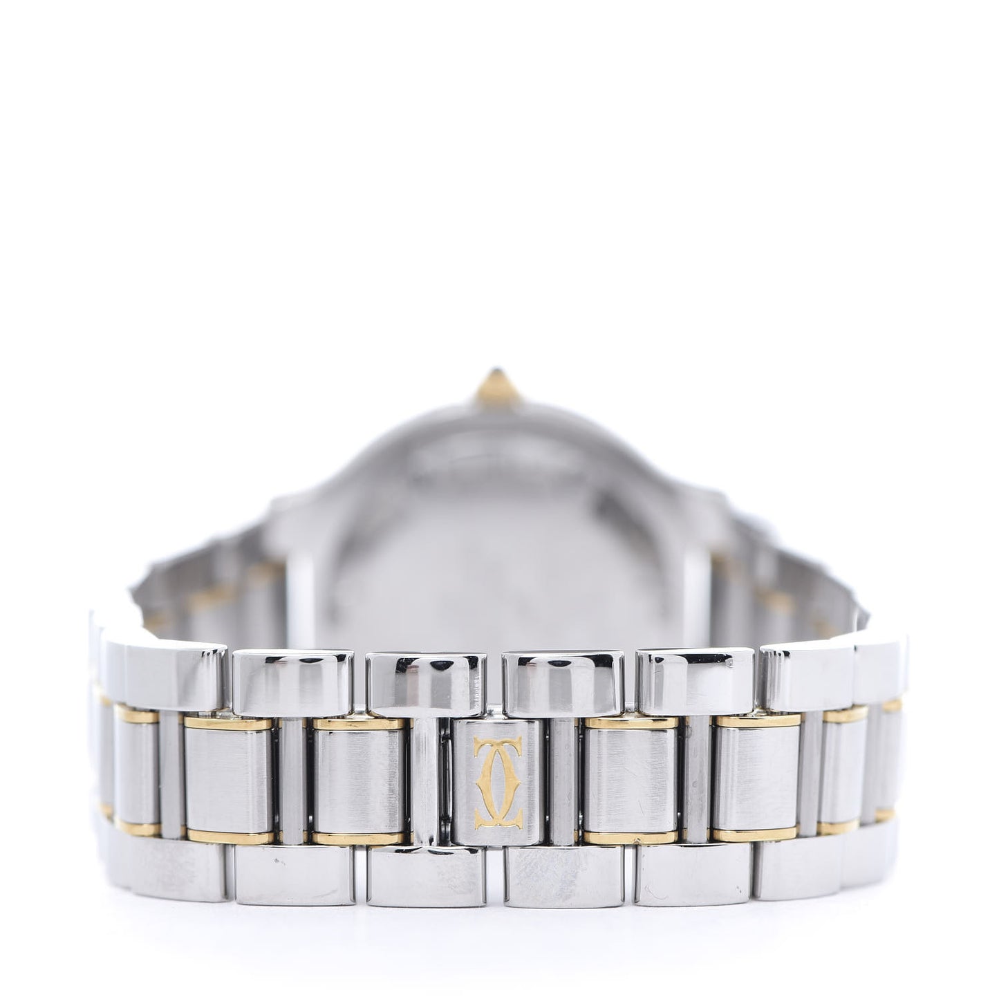 Stainless Steel 18K Yellow Gold 31mm Must De 21 Quartz Watch