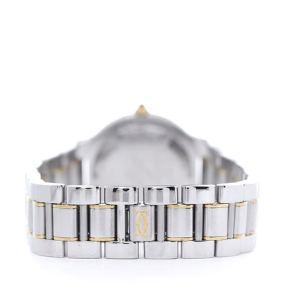 Cartier Stainless Steel 18K Yellow Gold 31mm Must De 21 Quartz Watch 4 of 6