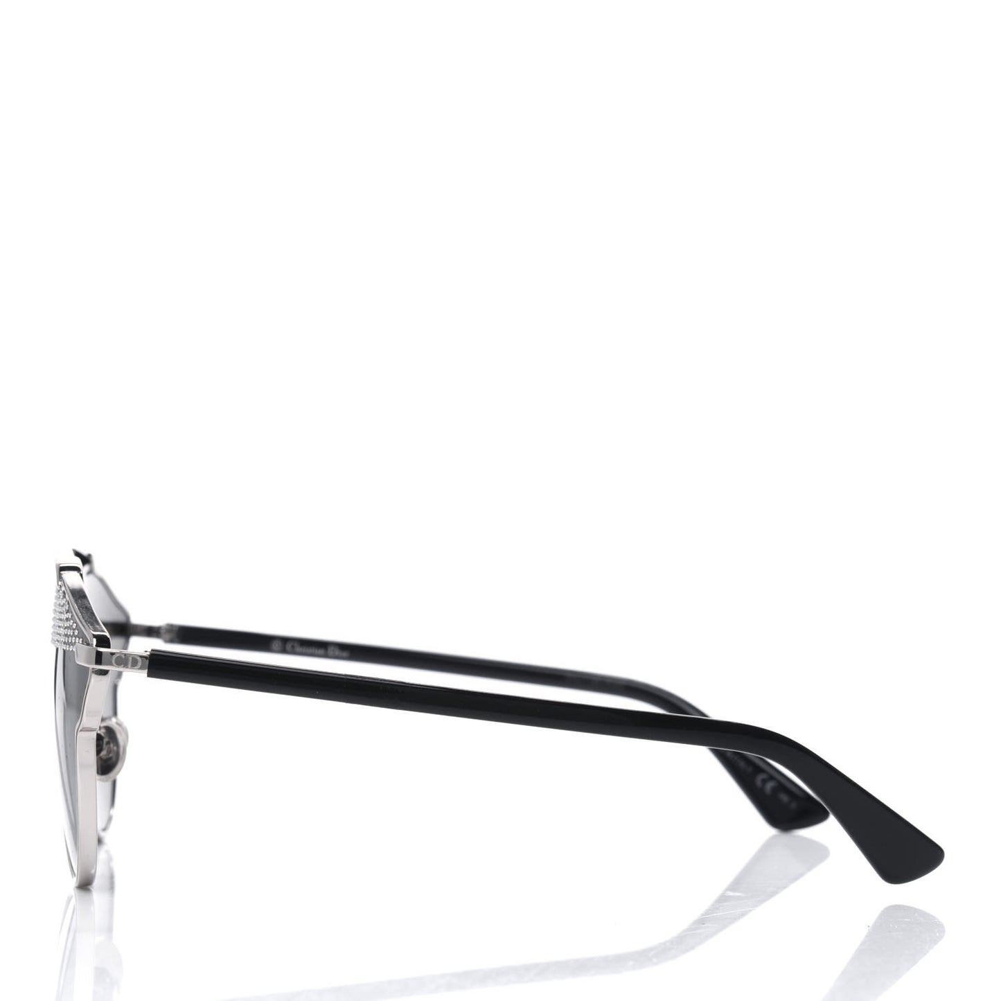 Metal Studded So Real Sunglasses Black