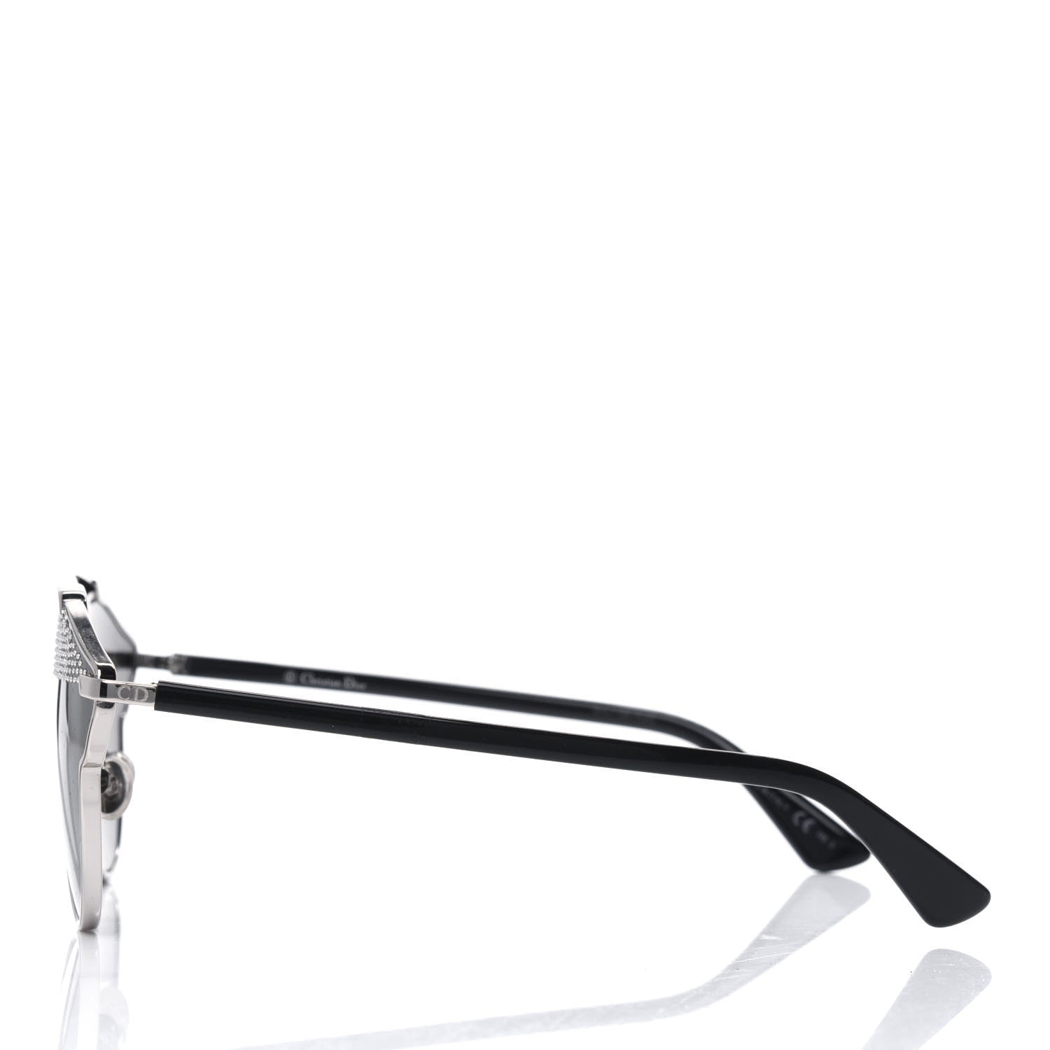 Christian Dior Metal Studded So Real Sunglasses Black 3 of 4
