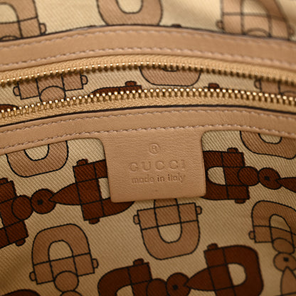 Gucci Guccissima Medium Britt Tote Beige 6 of 11