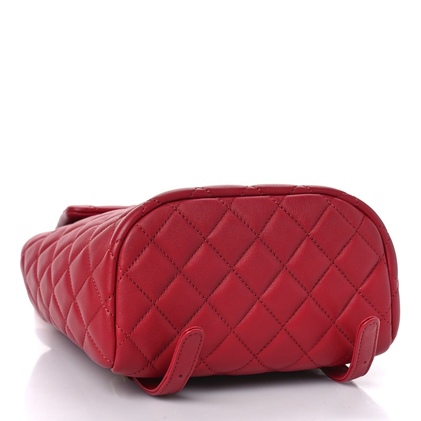 Calfskin Quilted Mini Urban Spirit Backpack Red