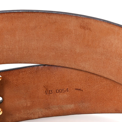Louis Vuitton Monogram Ceinture Belt Gold Buckle 95 38 4 of 5