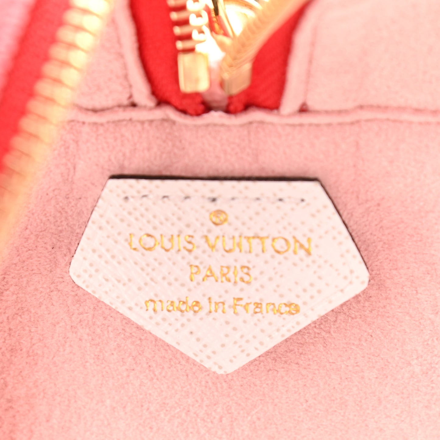 Monogram Giant Beach Pouch Rouge