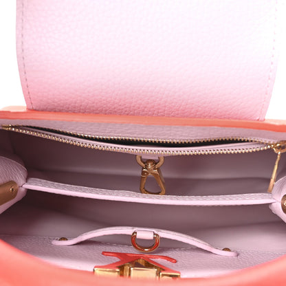 Louis Vuitton Taurillon Capucines BB Tonic Orange 5 of 9