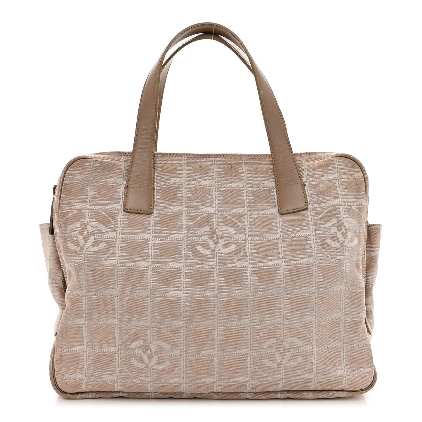 Nylon Travel Tote Beige