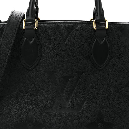 Louis Vuitton Empreinte Monogram Giant Onthego PM Black 7 of 10