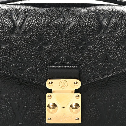 Louis Vuitton Empreinte Pochette Metis East West Black 8 of 10