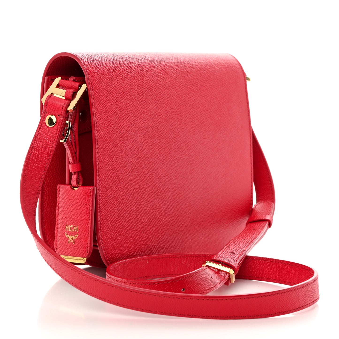 Park Avenue Calfskin Small Patricia Crossbody Bag Red