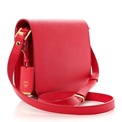 MCM Park Avenue Calfskin Small Patricia Crossbody Bag Red 3 of 11
