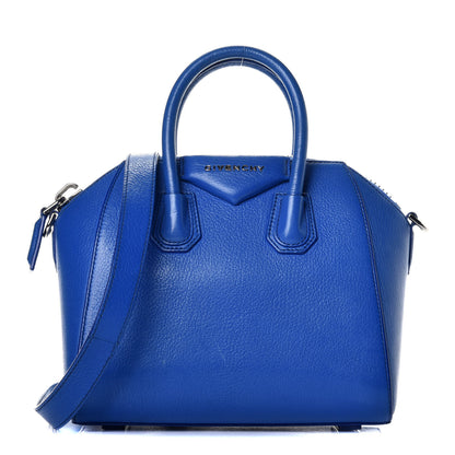 Givenchy Sugar Goatskin Mini Antigona Indigo Blue 1 of 9