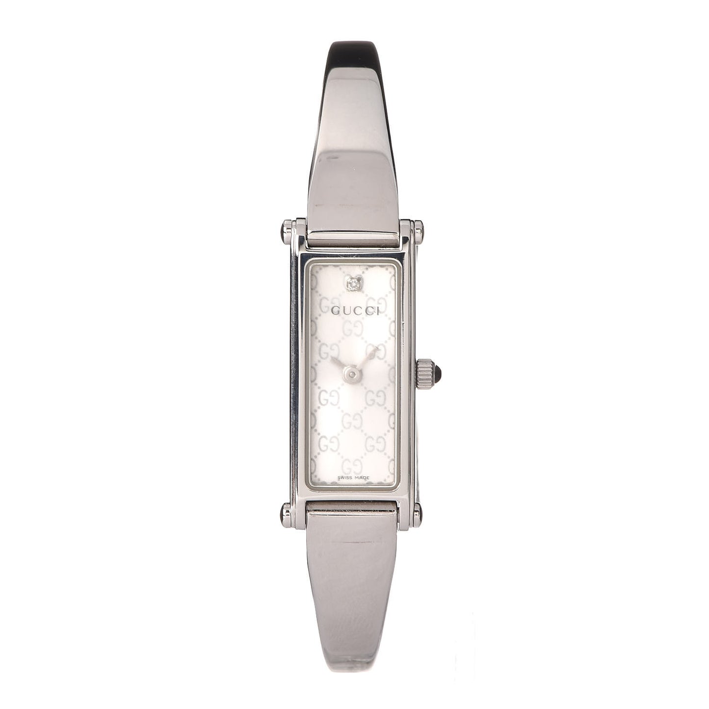 Stainless Steel Diamond 12mm 1500L Horsebit Quartz Watch