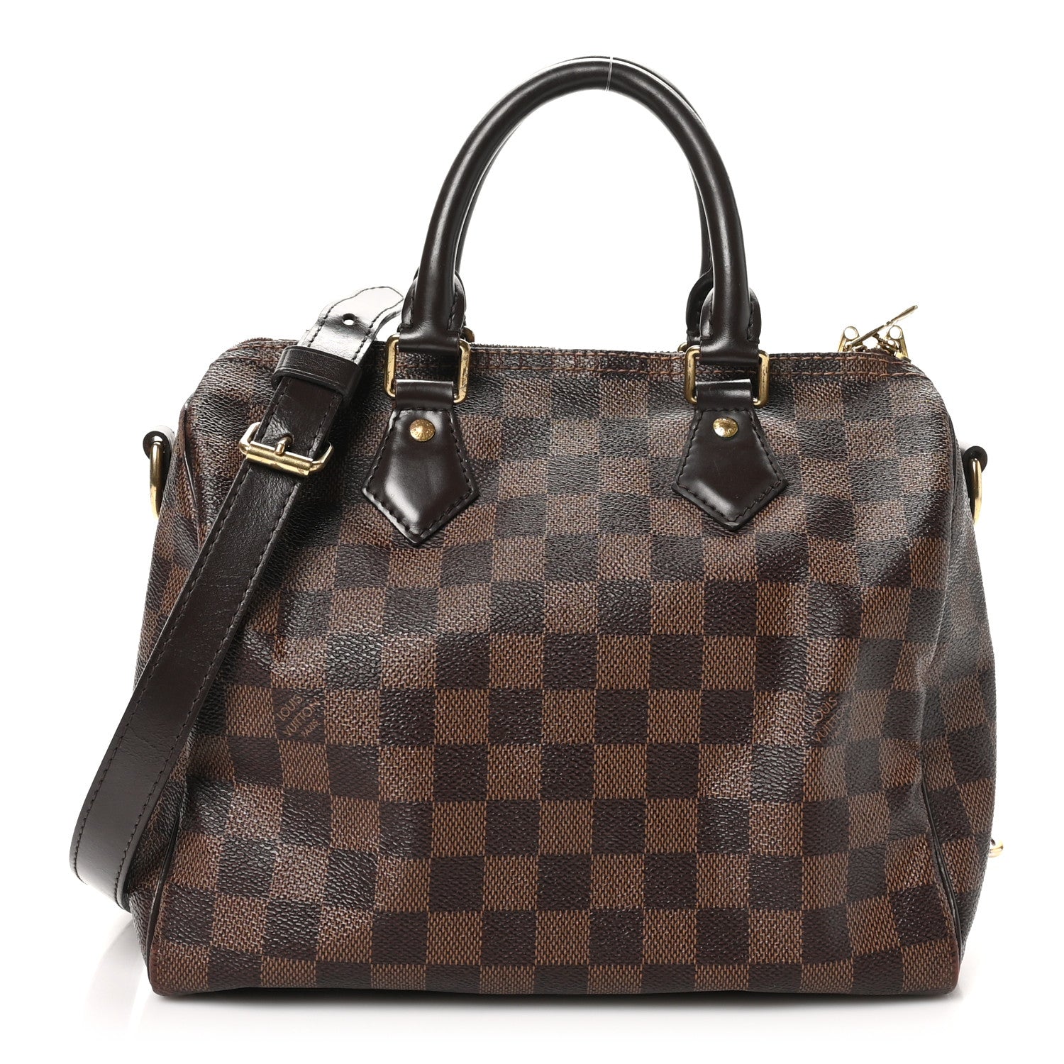 Louis Vuitton Damier Ebene Speedy Bandouliere 25 1 of 11