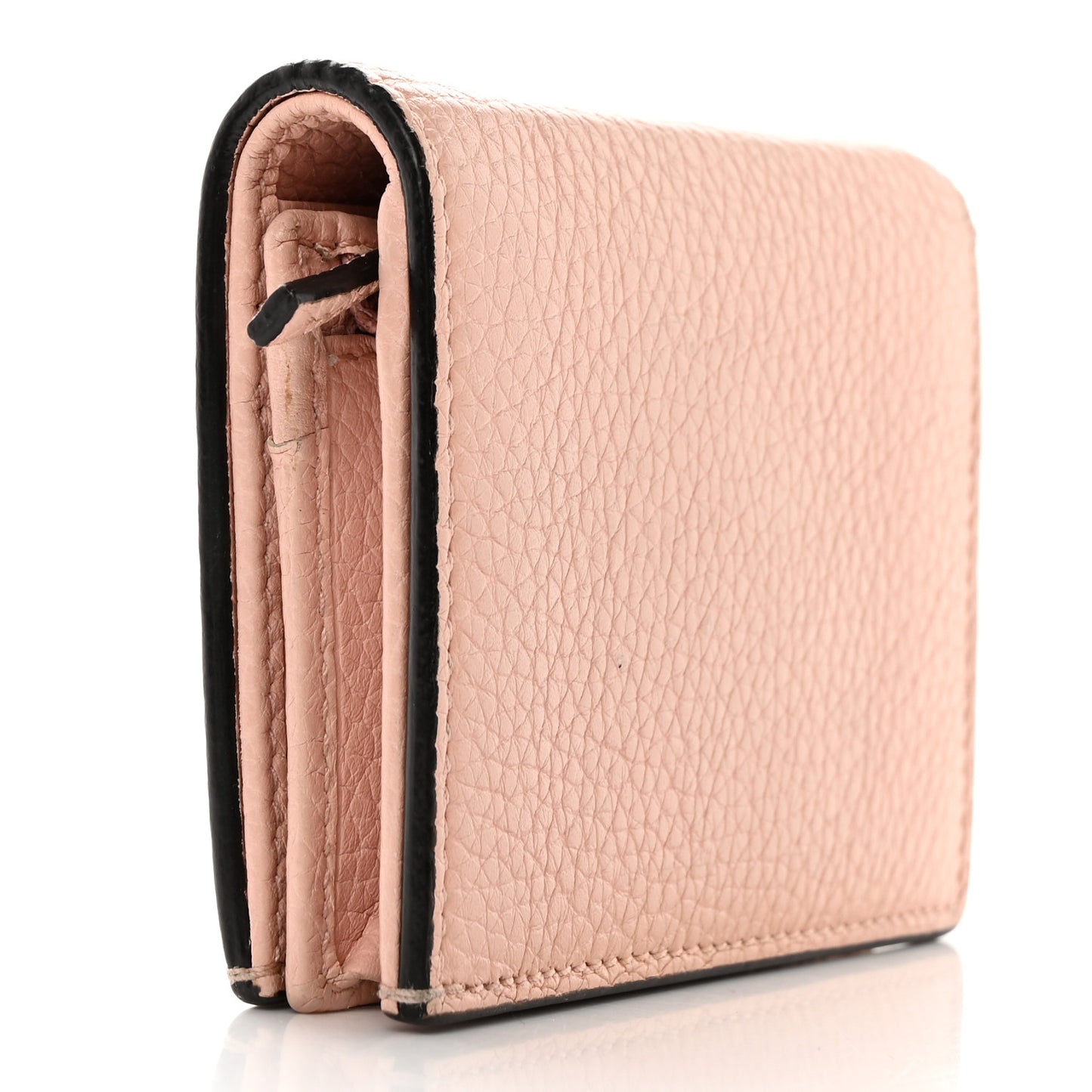 Cellarius Calfskin Blind for Love Card Case Wallet Perfect Pink