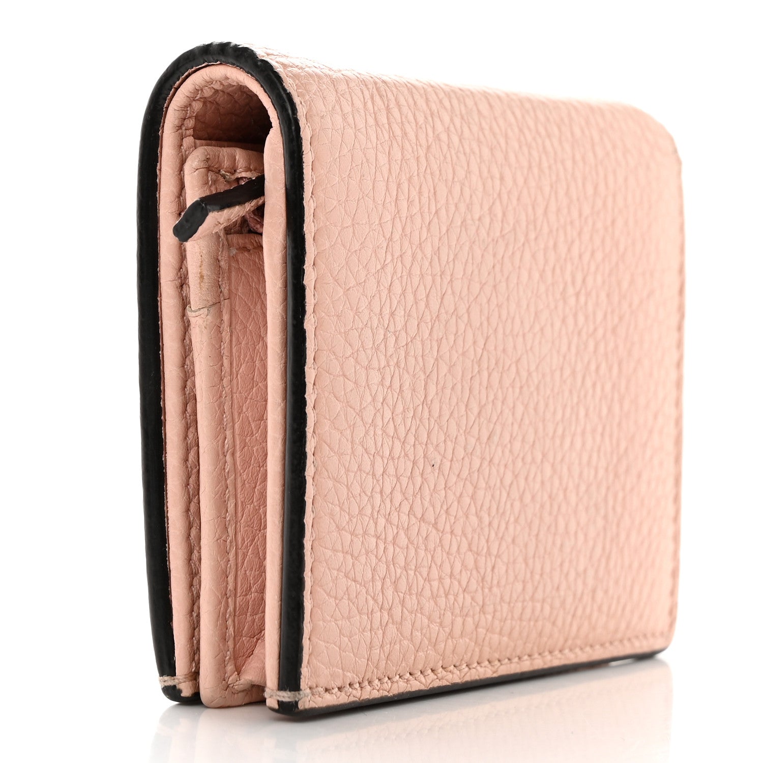 Gucci Cellarius Calfskin Blind for Love Card Case Wallet Perfect Pink 3 of 27