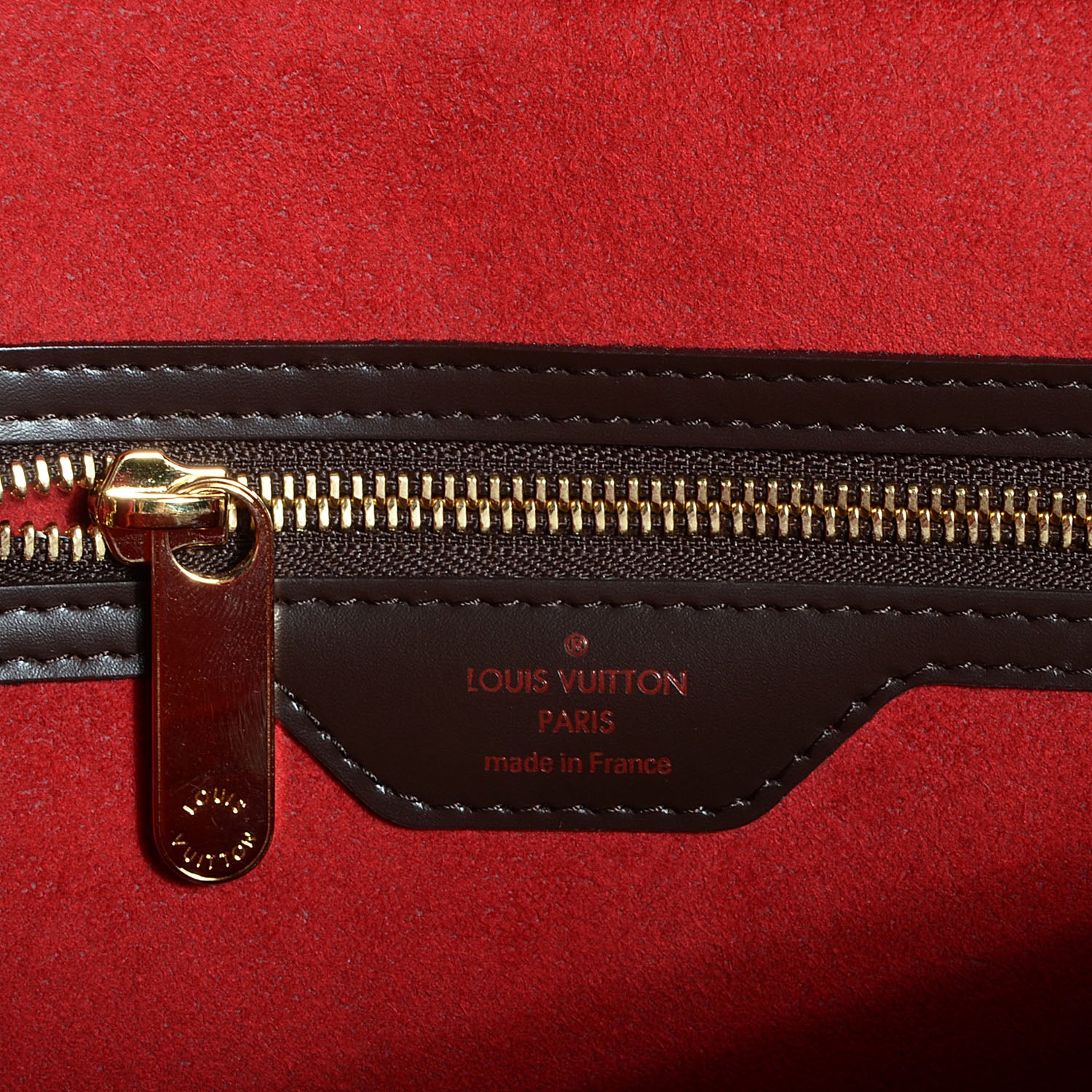 Louis Vuitton Damier Ebene Bergamo MM 6 of 7