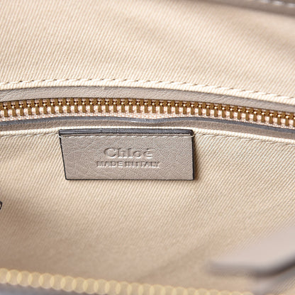 Chloe Calfskin Suede Medium Pixie Bag Motty Grey 6 of 7