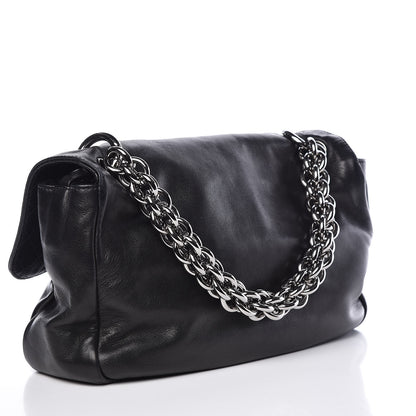 Chanel Lambskin Medium Soft and Chain Flap Black 3 of 10