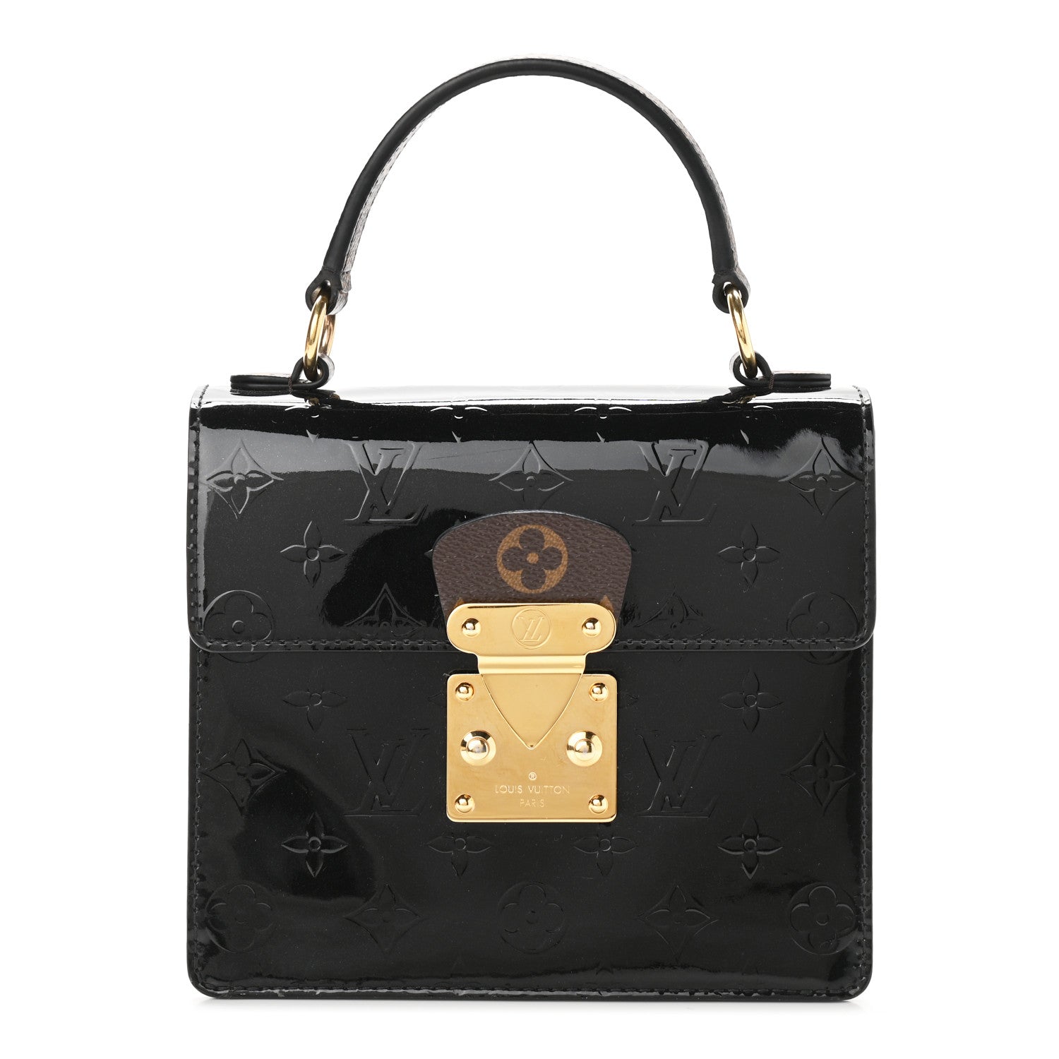 Louis Vuitton Vernis Epi Monogram Spring Street Black 1 of 16