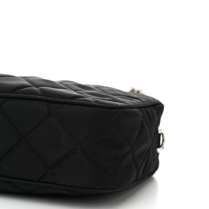 Prada Nylon Tessuto Impuntu Quilted Bandoliera Crossbody Bag Black 11 of 11