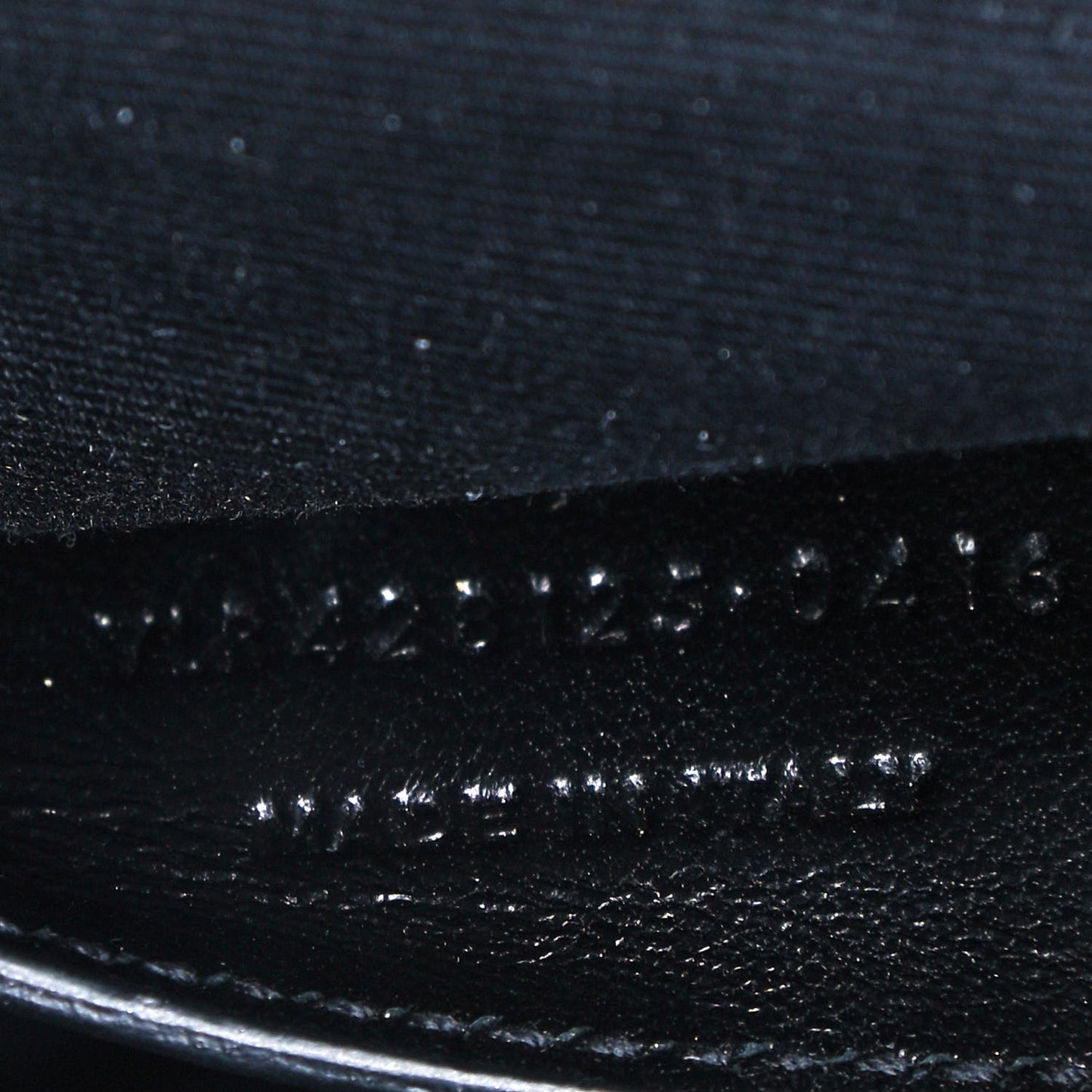 Sheepskin Tri-Quilt Monogram Medium College Bag Black