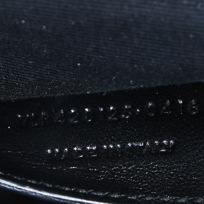 Saint Laurent Sheepskin Tri-Quilt Monogram Medium College Bag Black 7 of 16