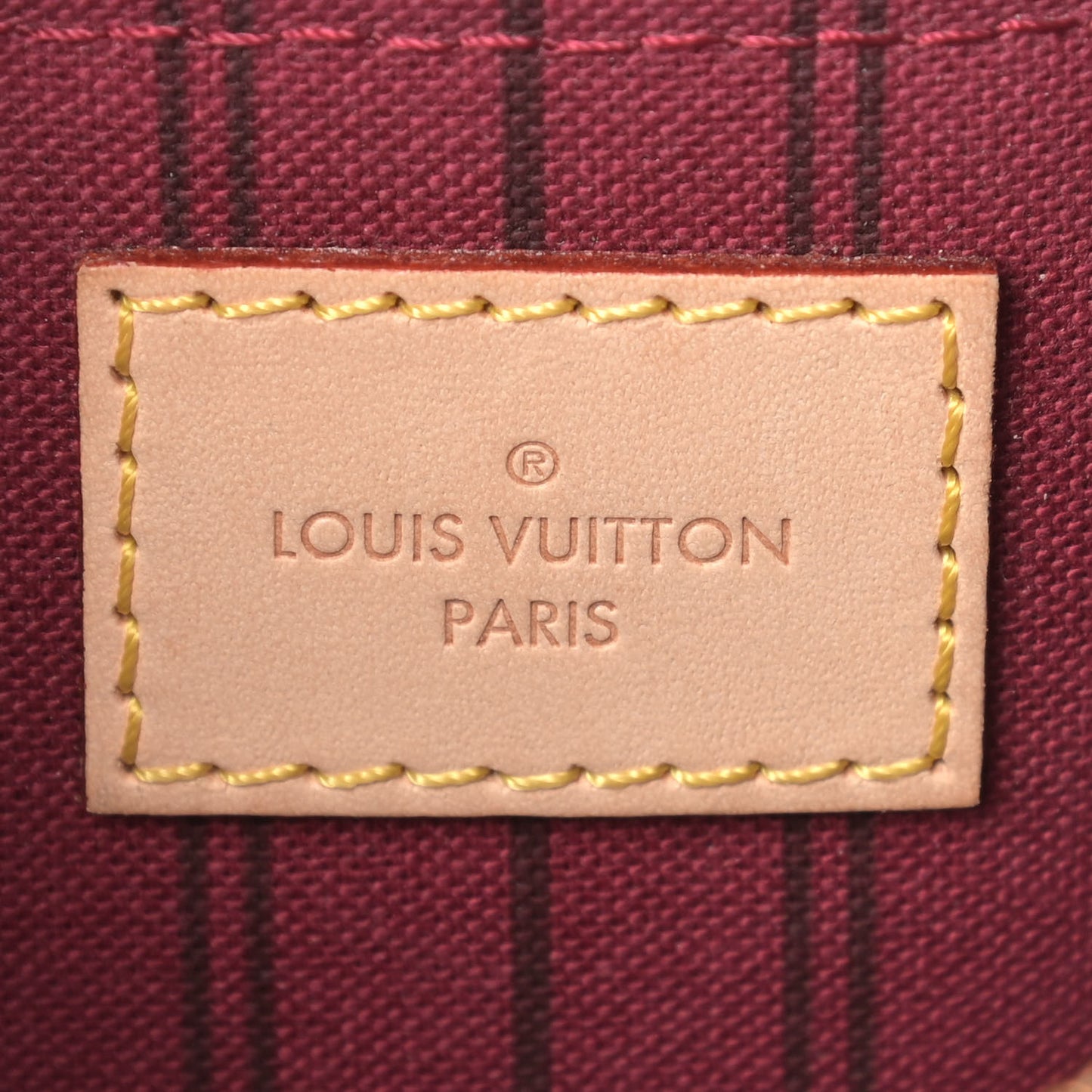 Monogram Neverfull MM GM Pochette Fuchsia