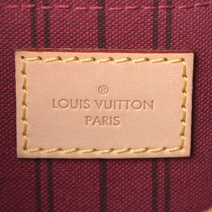 Louis Vuitton Monogram Neverfull MM GM Pochette Fuchsia 6 of 9