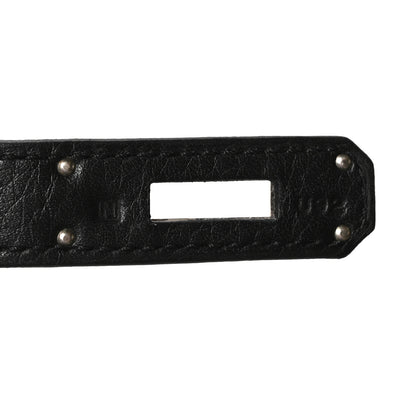 Hermes Taurillon Clemence Birkin 35 Black 7 of 10