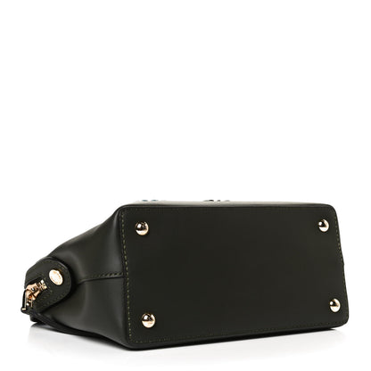 Fendi Vitello Baltico Nappa Flowerland Studded Small Dotcom Click Chain Satchel Verde Prato Multicolor 4 of 12