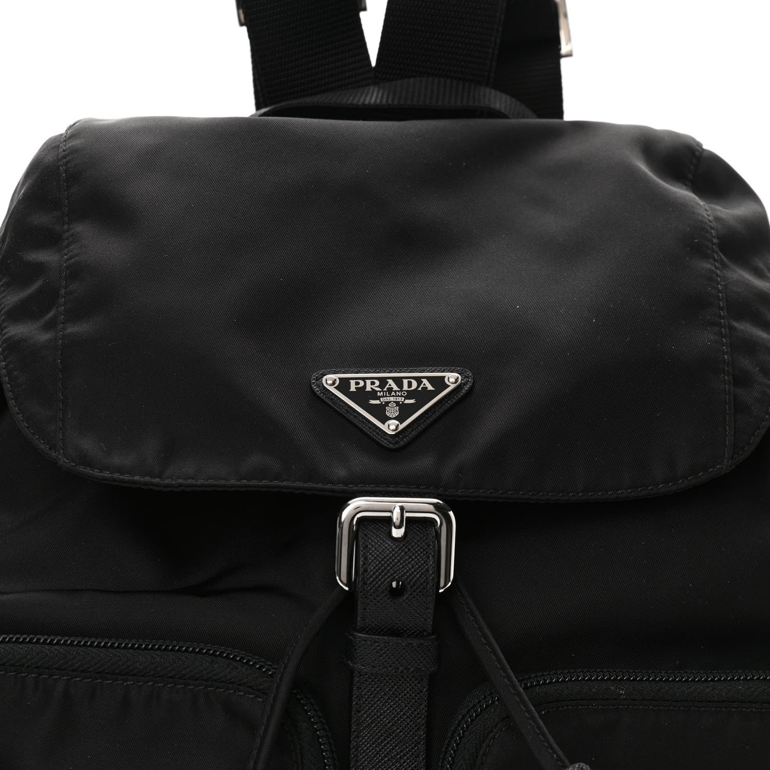 Prada Nylon Vela Large Backpack Black 8 of 10