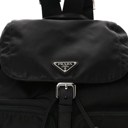 Prada Nylon Vela Large Backpack Black 8 of 10