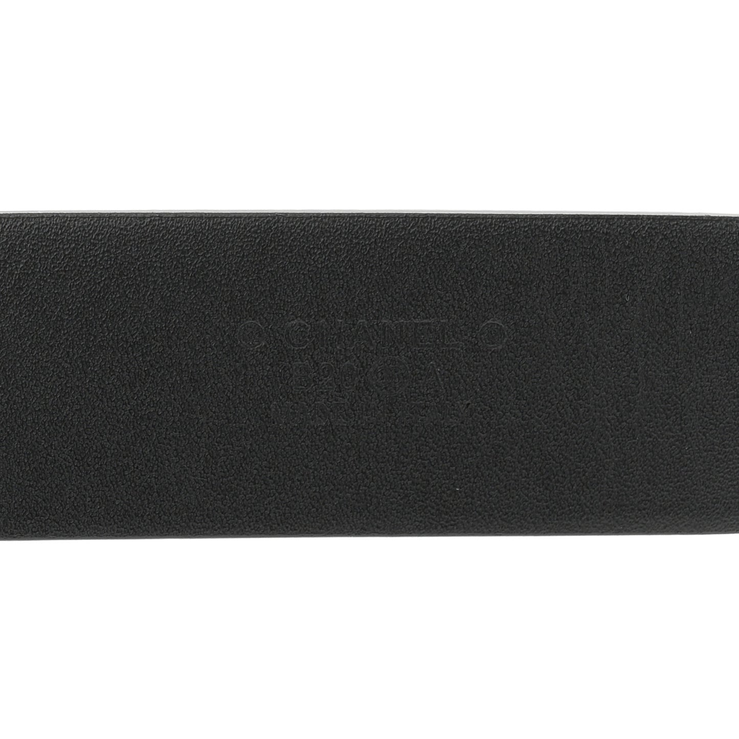 Calfskin Paris Button CC Belt 85 34 Black