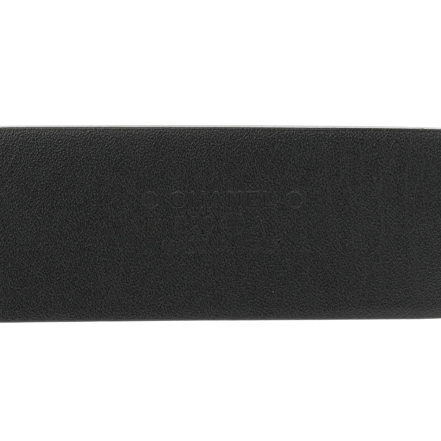 Chanel Calfskin Paris Button CC Belt 85 34 Black 3 of 6
