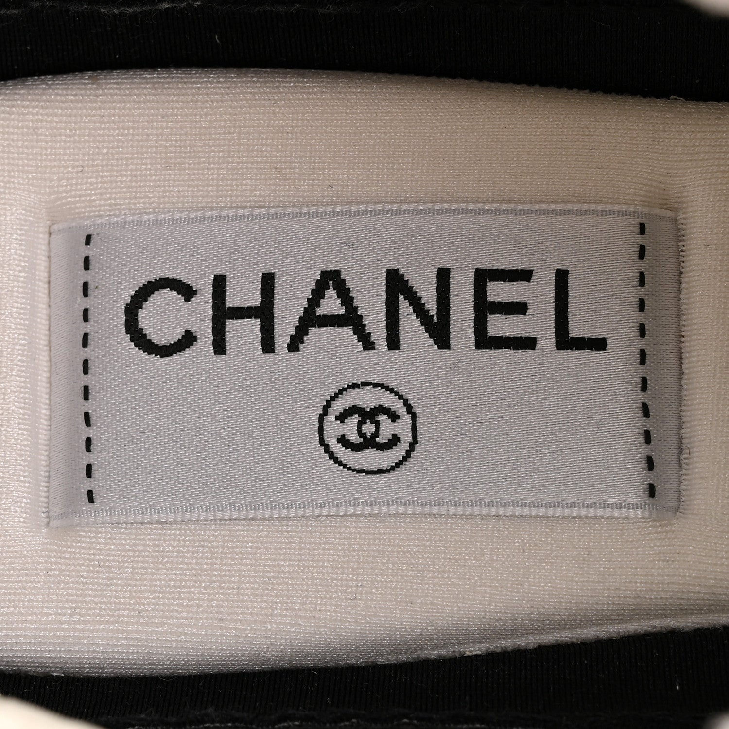 Chanel Calfskin CC Womens Sneakers 38 White 8 of 10