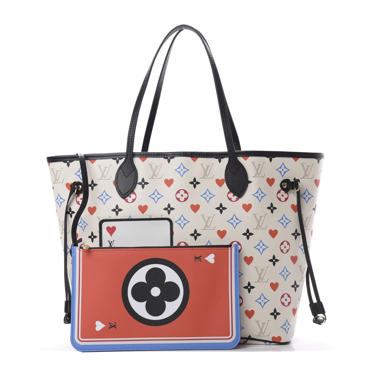 Louis Vuitton Game On Neverfull MM White 1 of 12
