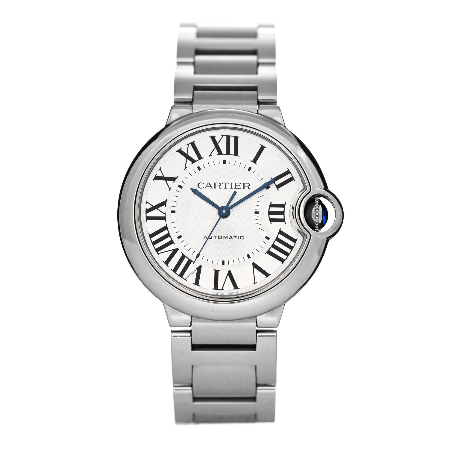 Cartier Stainless Steel 36mm Ballon Bleu De Cartier Automatic Watch 1 of 4